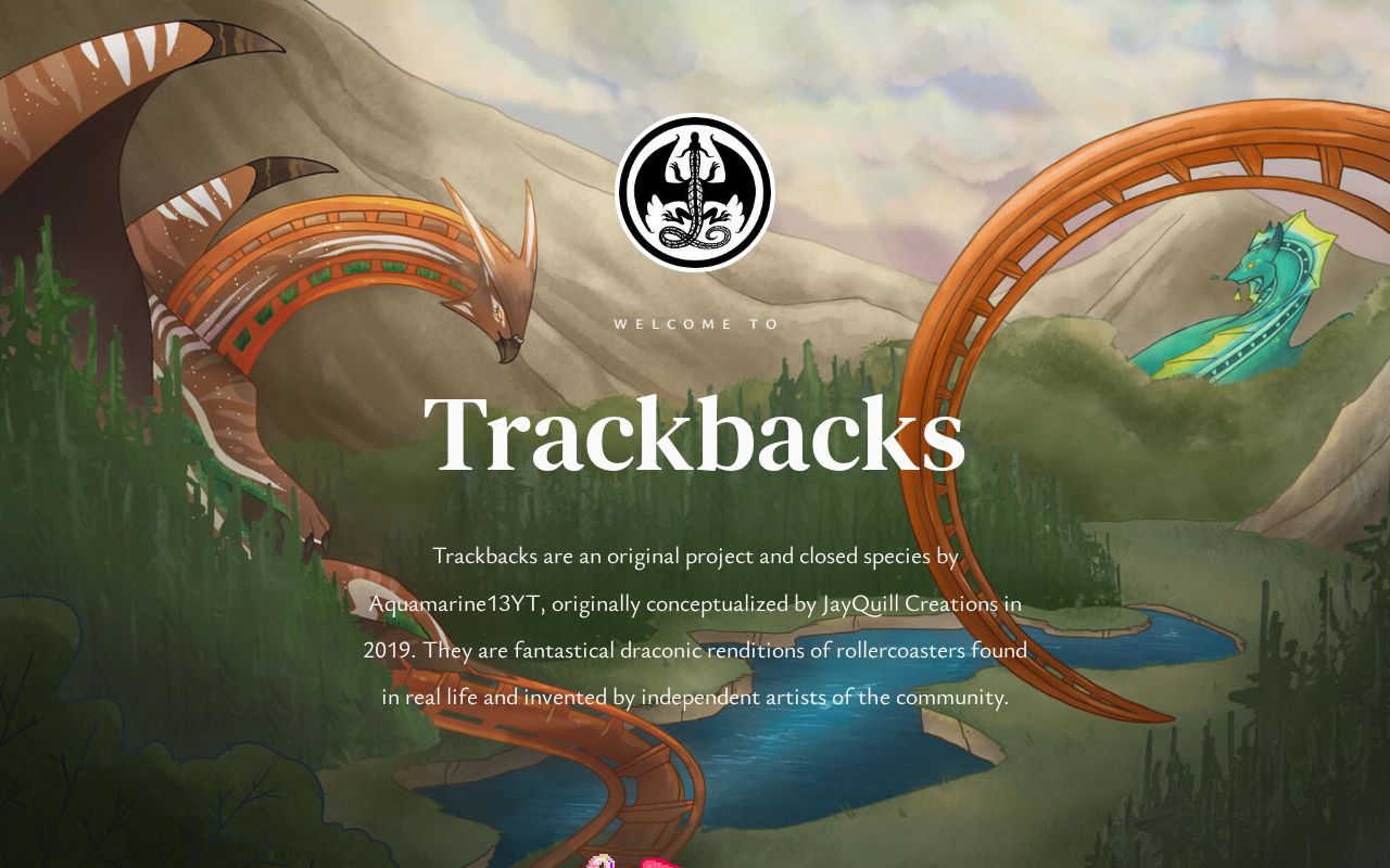 Carrd profile picture for @trackbacks